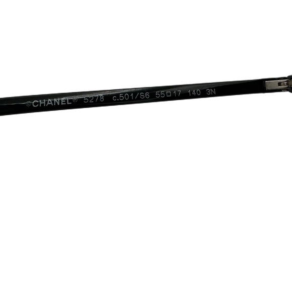 Chanel Black 5278 Butterfly Sunglasses - Picture 7 of 8